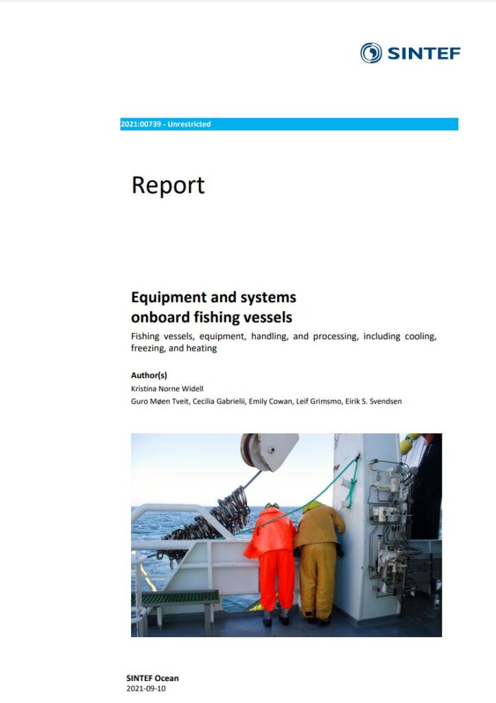 Equipment and systems onboard fishing vessels